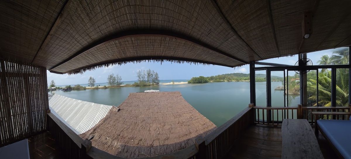 Eco Lagoon room interior in Ong Lang
