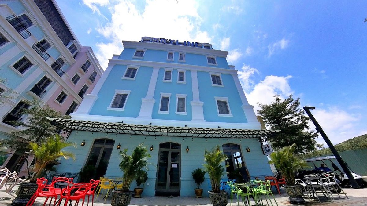 Skyline Hotel Phú Quốc exterior in Bai Sao
