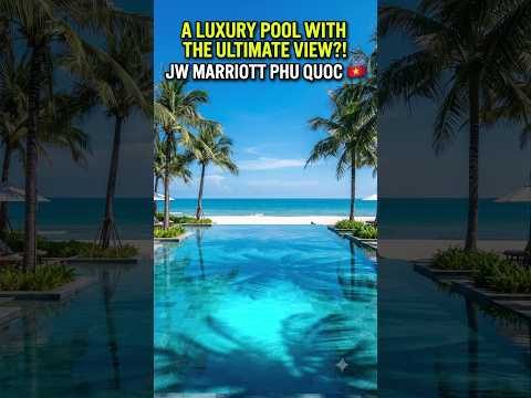 Play: Relaxing by a luxury pool at JW Marriott Phu Quoc